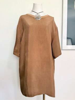Prairie Underground Cupro Tee Shirt Dress Indie Sleaze Androgynous Streetwear